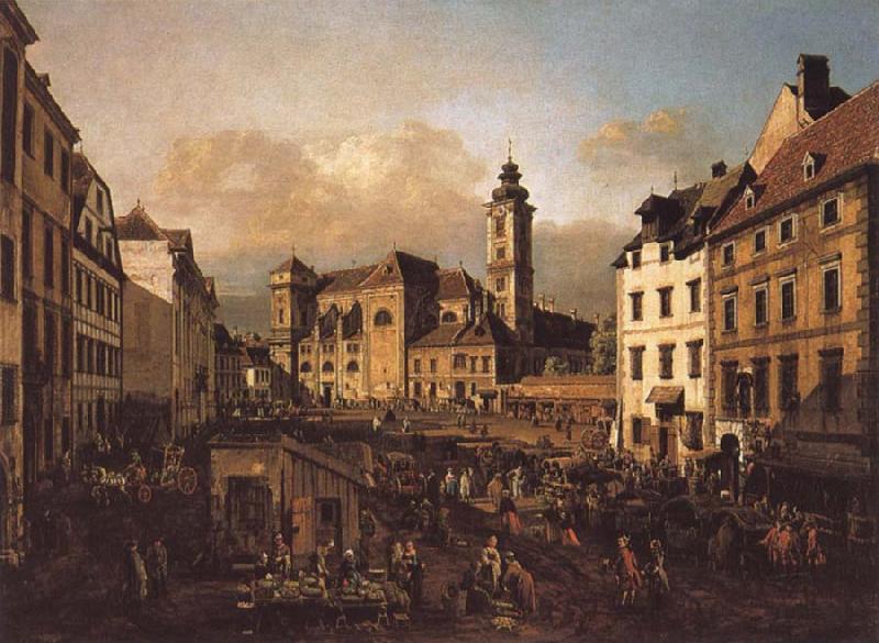 Bernardo Bellotto The Freyung in Vienna from the south-east